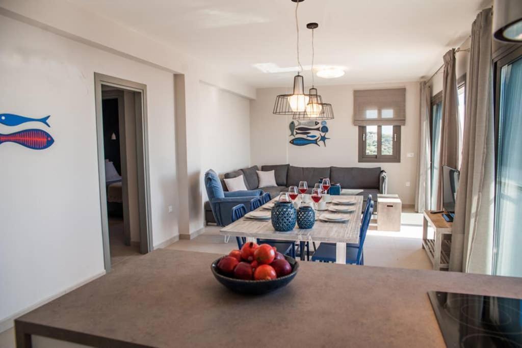 Livathos  New Villa Blue With Private Pool At Trapezaki מראה חיצוני תמונה