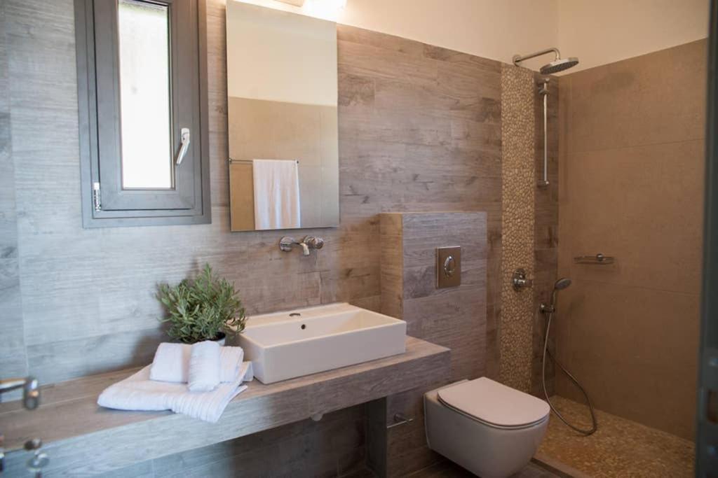 Livathos  New Villa Blue With Private Pool At Trapezaki מראה חיצוני תמונה